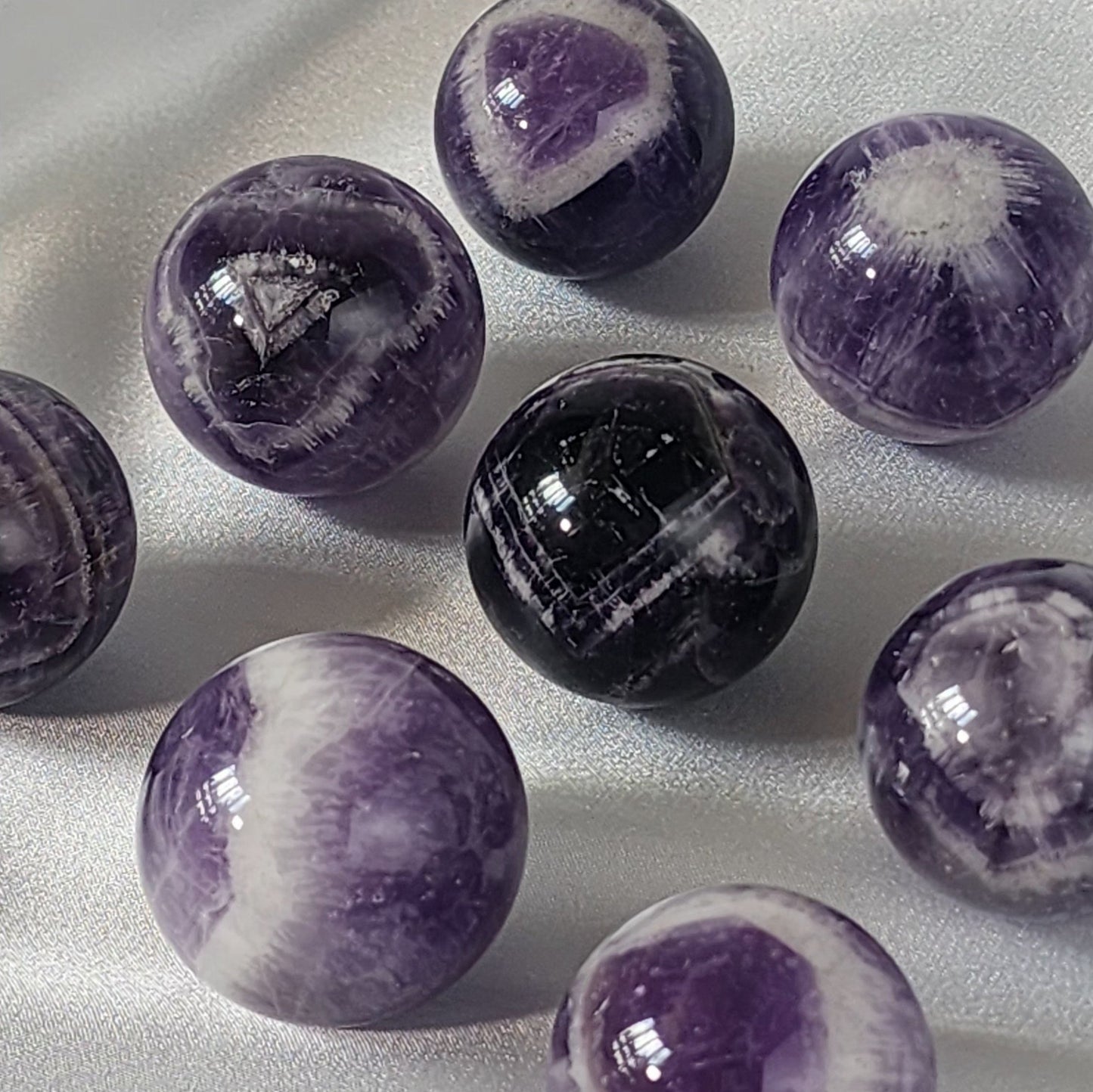 Small Dream Amethyst Spheres