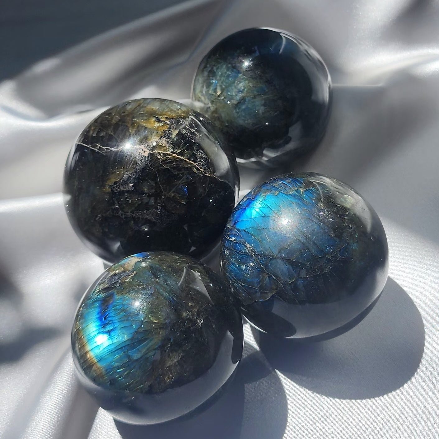 Labradorite Spheres