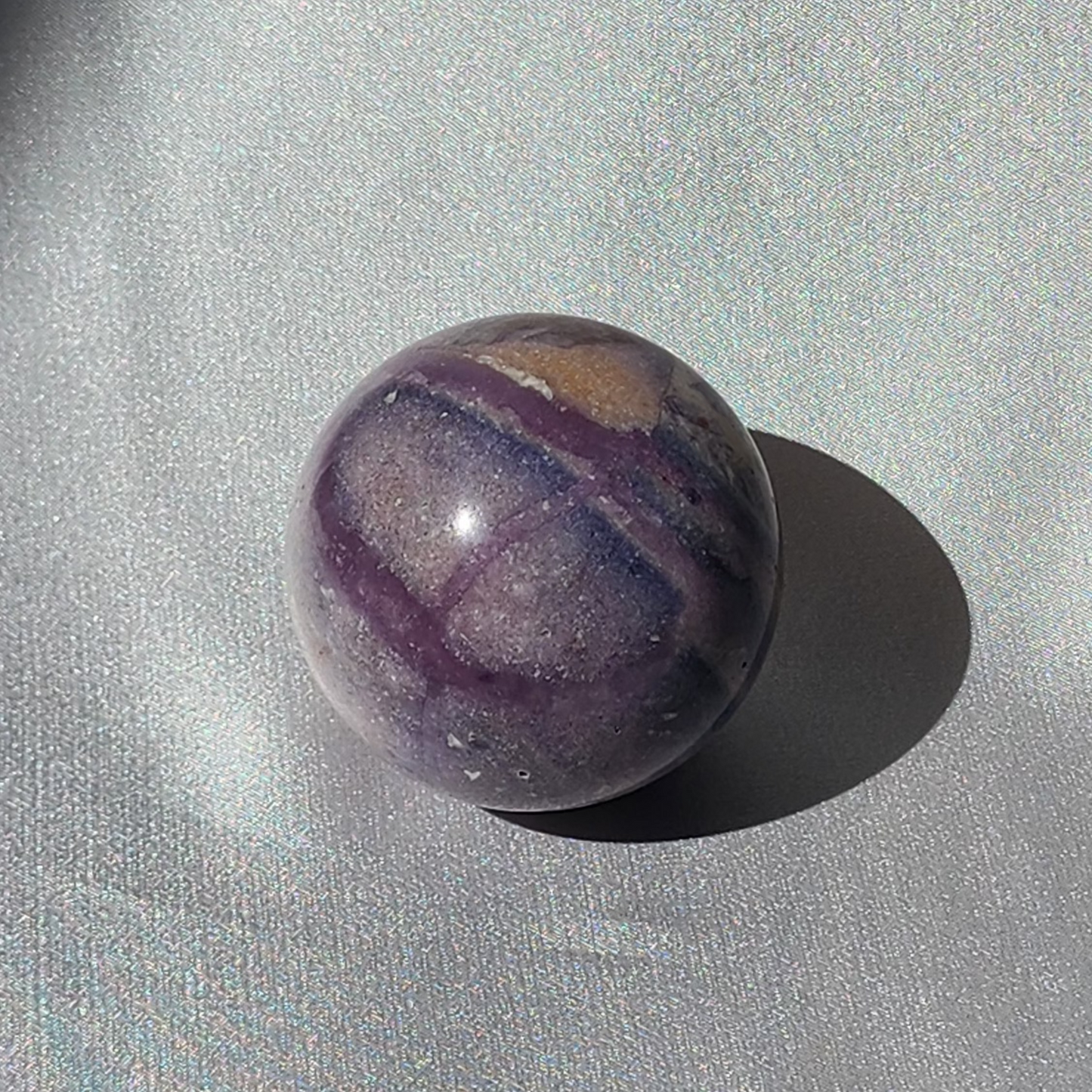 Silk Fluorite Spheres