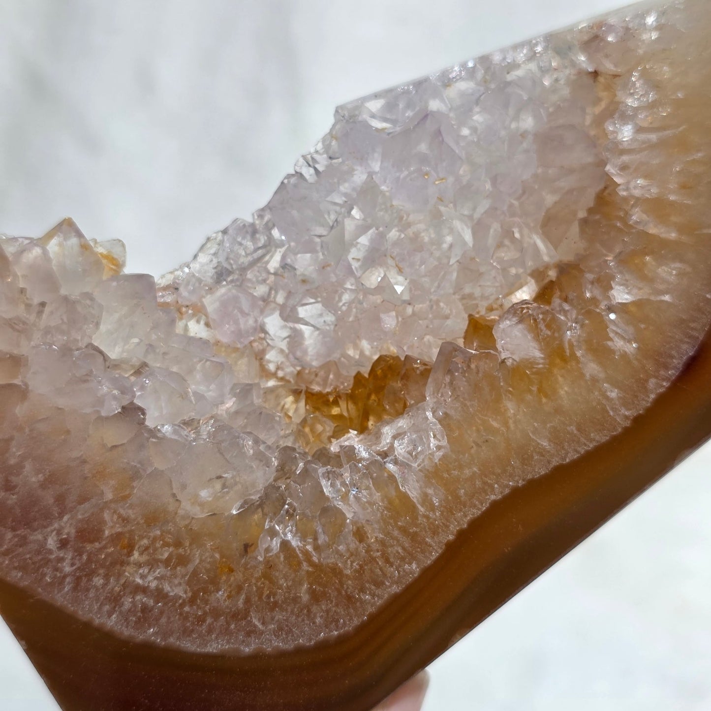Druzy Agate Tower