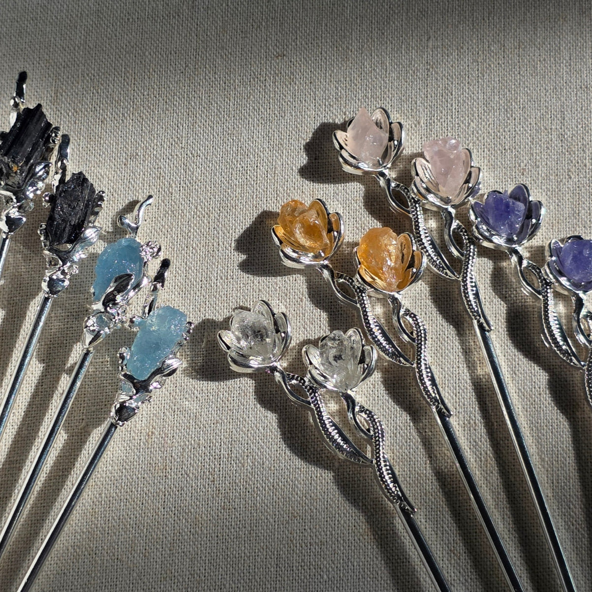 Assorted Crystal Hair Stick