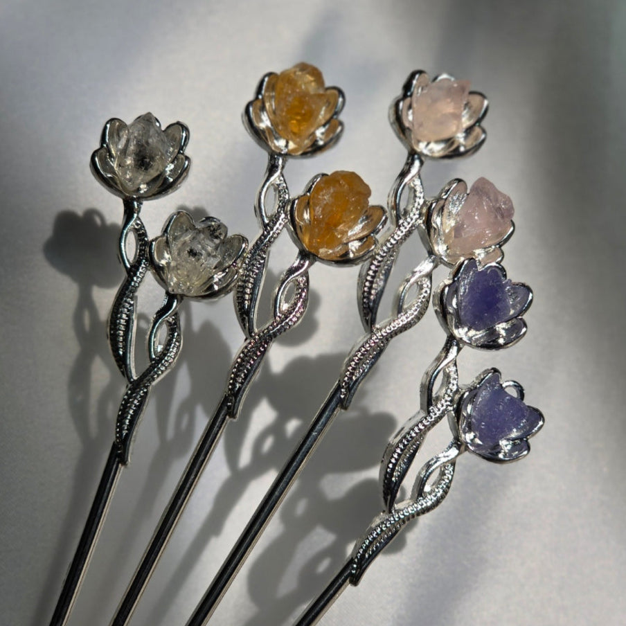 Assorted Crystal Hair Stick