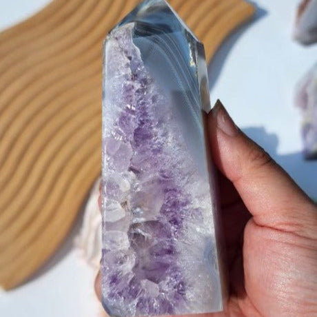 Amethyst Agate Towers