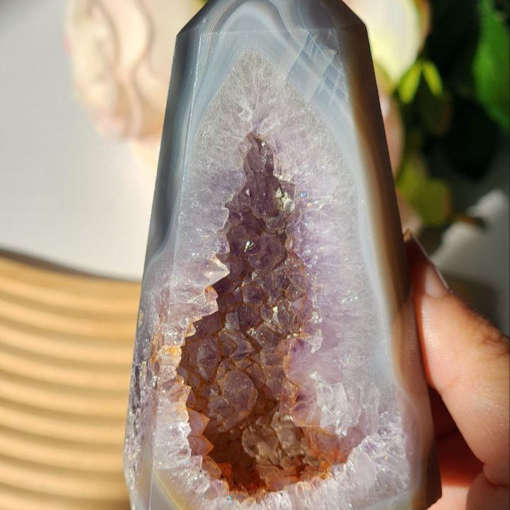 Amethyst Agate Towers