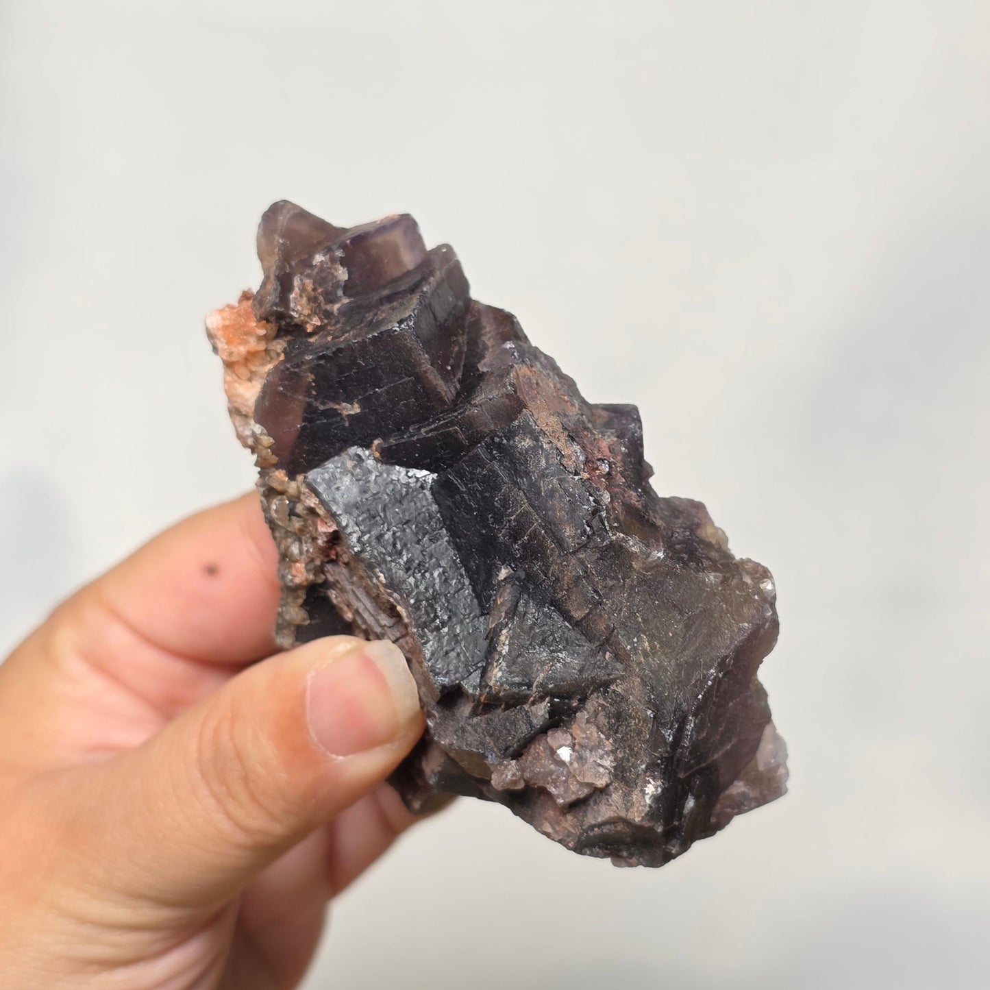 (RARE) Black "Rose" Fluorite