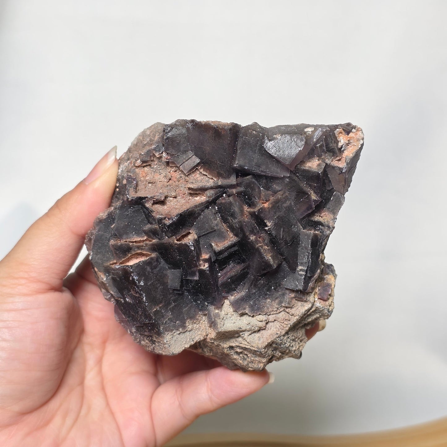 (RARE) Black "Rose" Fluorite