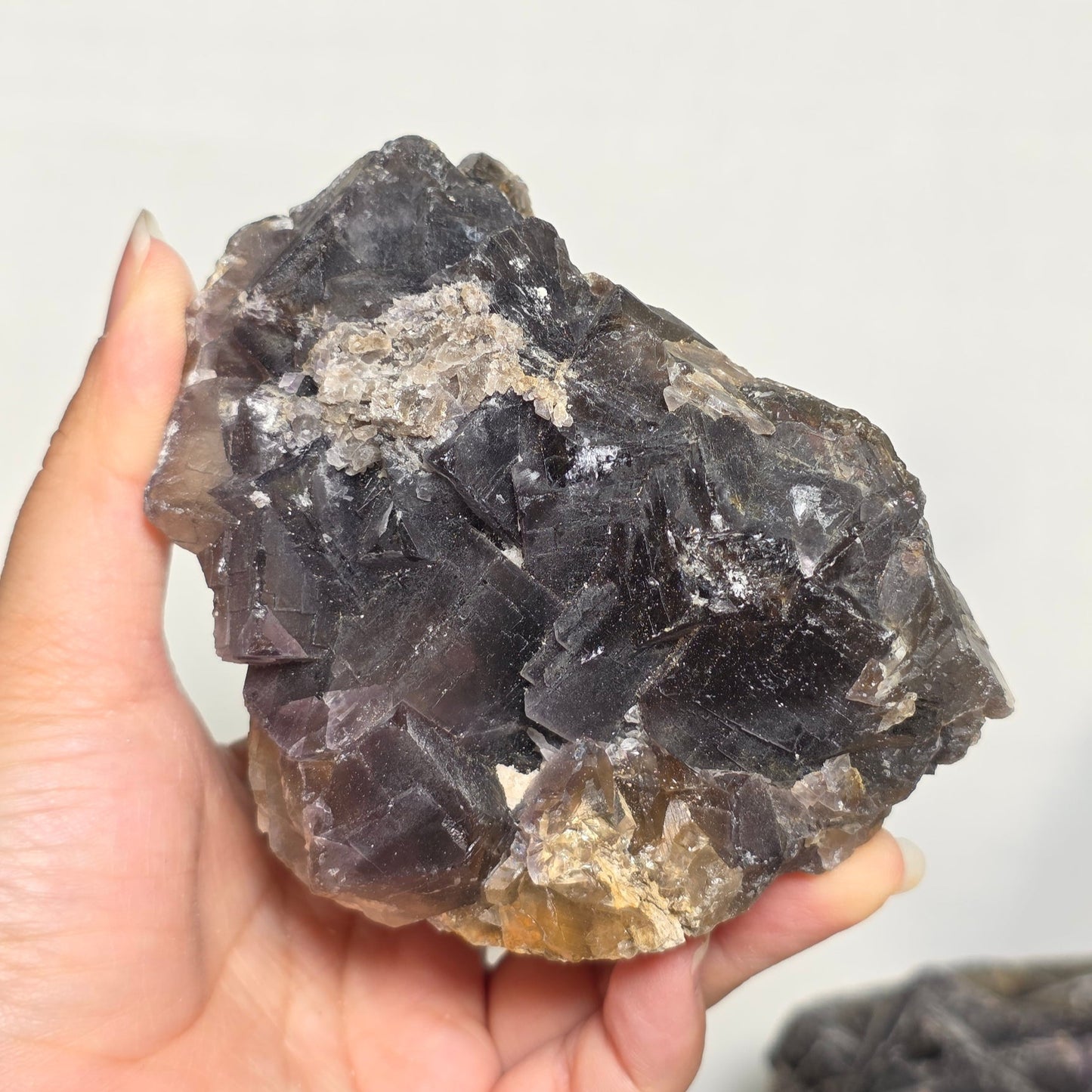 (RARE) Black "Rose" Fluorite