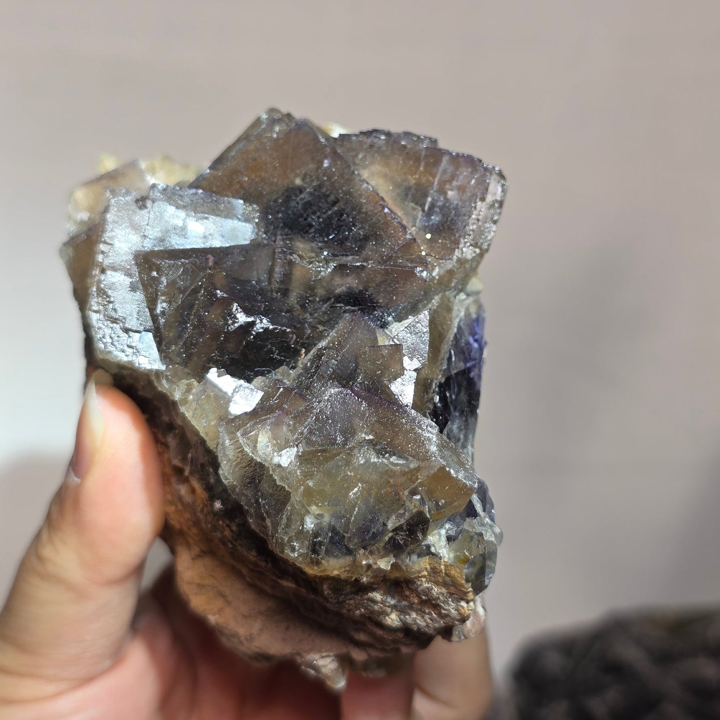 (RARE) Black "Rose" Fluorite