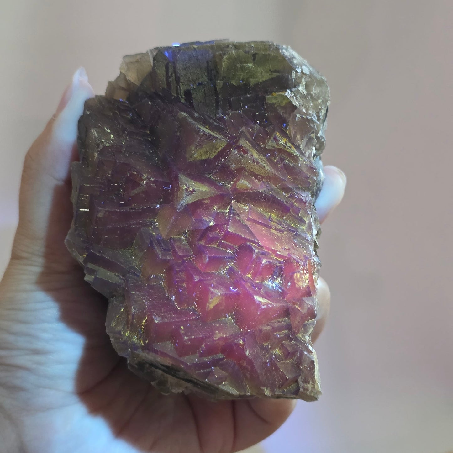 (RARE) Black "Rose" Fluorite