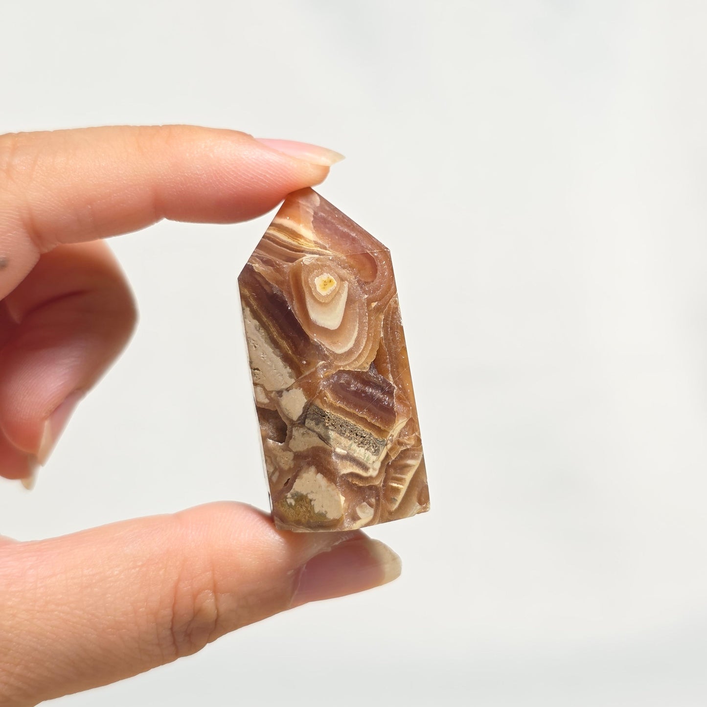 Chocolate Rhodochrosite Towers