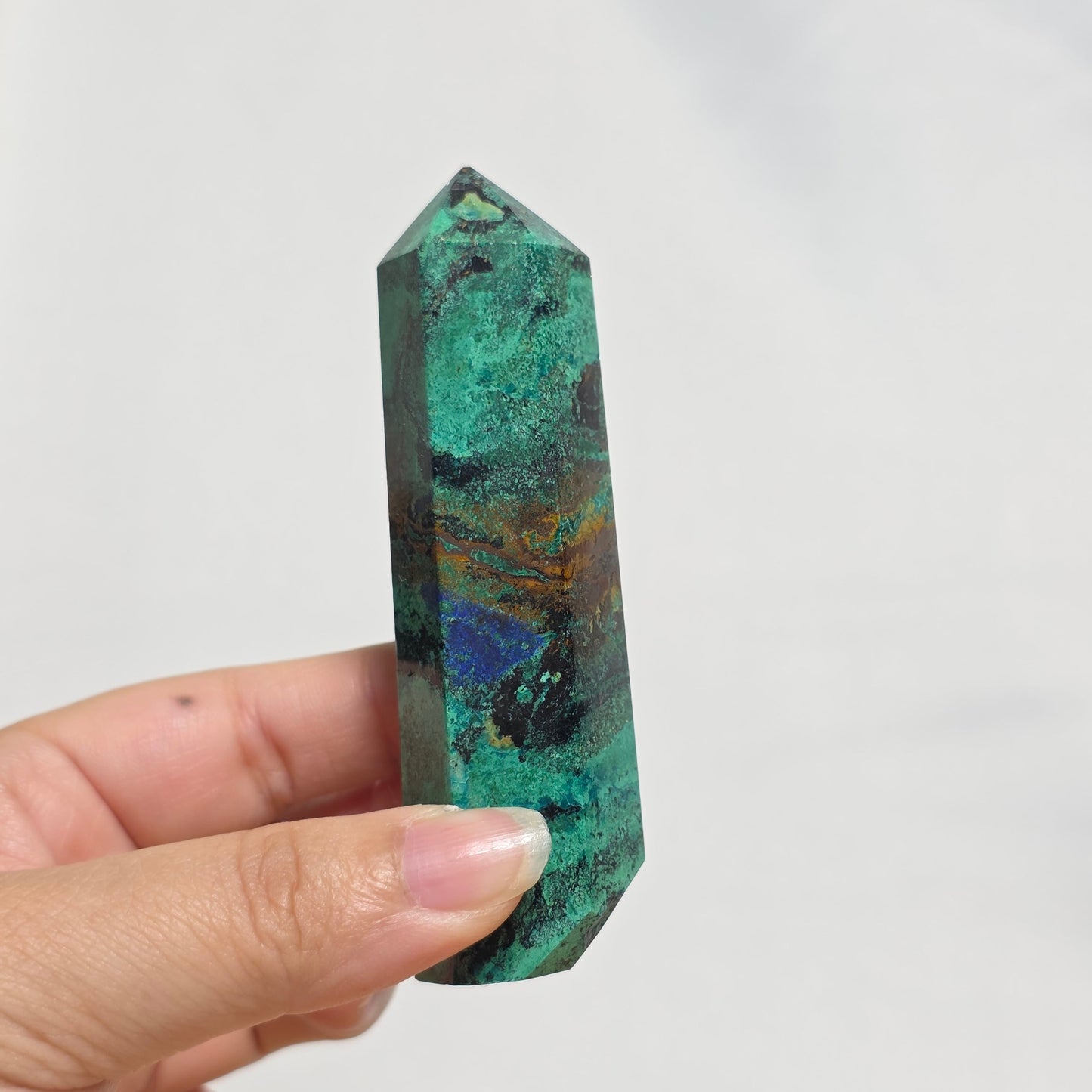 Chrysocolla & Azurite Towers