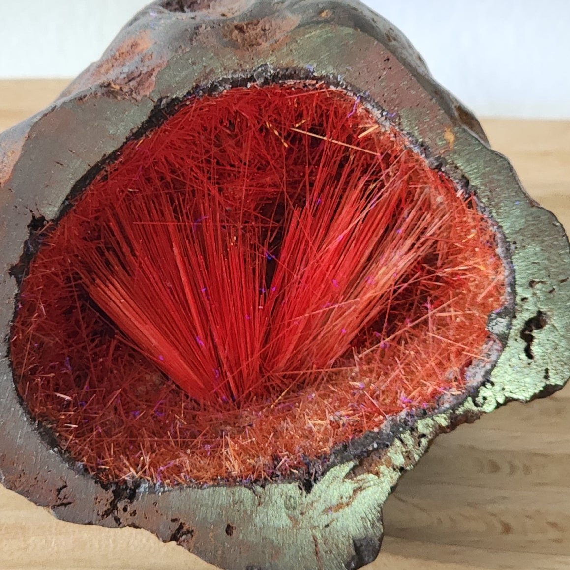 "Copper Rutile" Specimen
