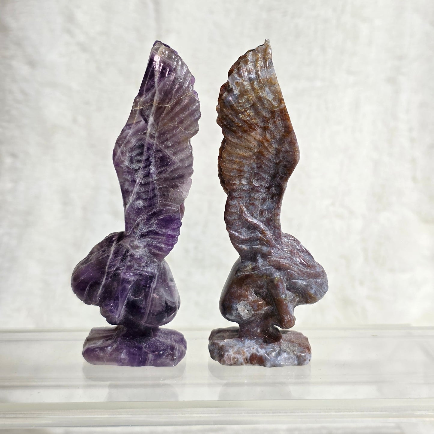 Crouching Angel Carving