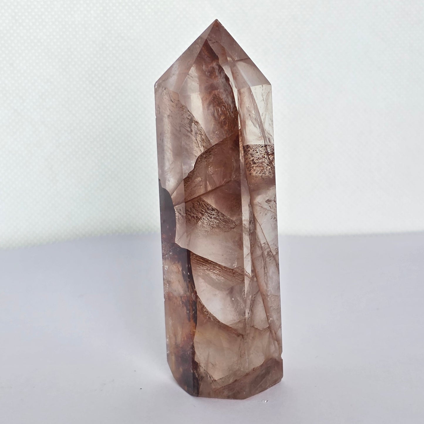 Fire Quartz Towers (Hematoid Quartz)