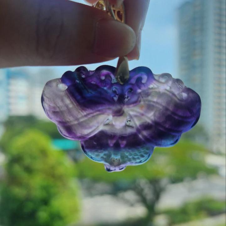 Fluorite Pendants Assorted