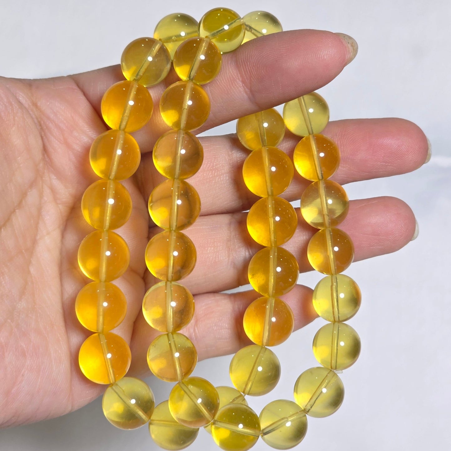 Yellow Golden Fluorite Bracelet