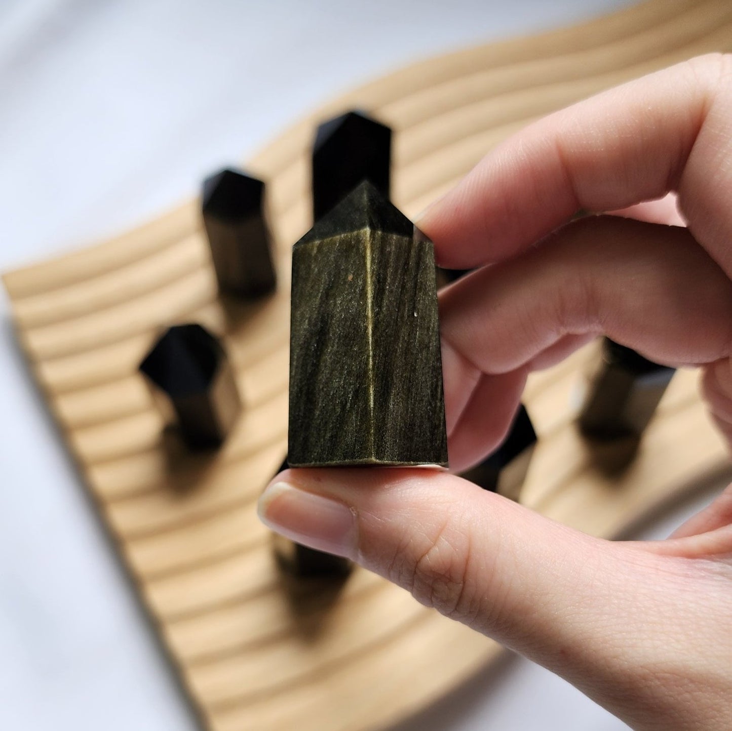 Golden Obsidian Towers