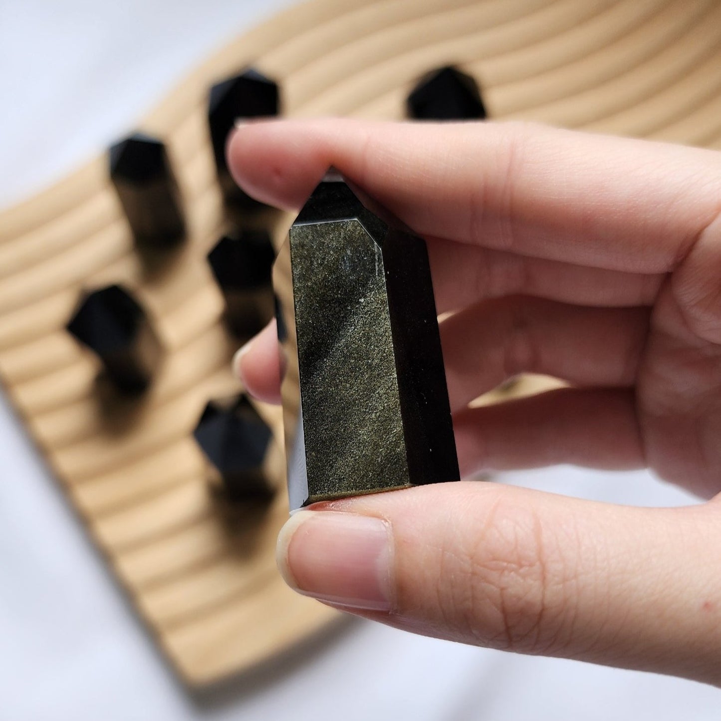 Golden Obsidian Towers