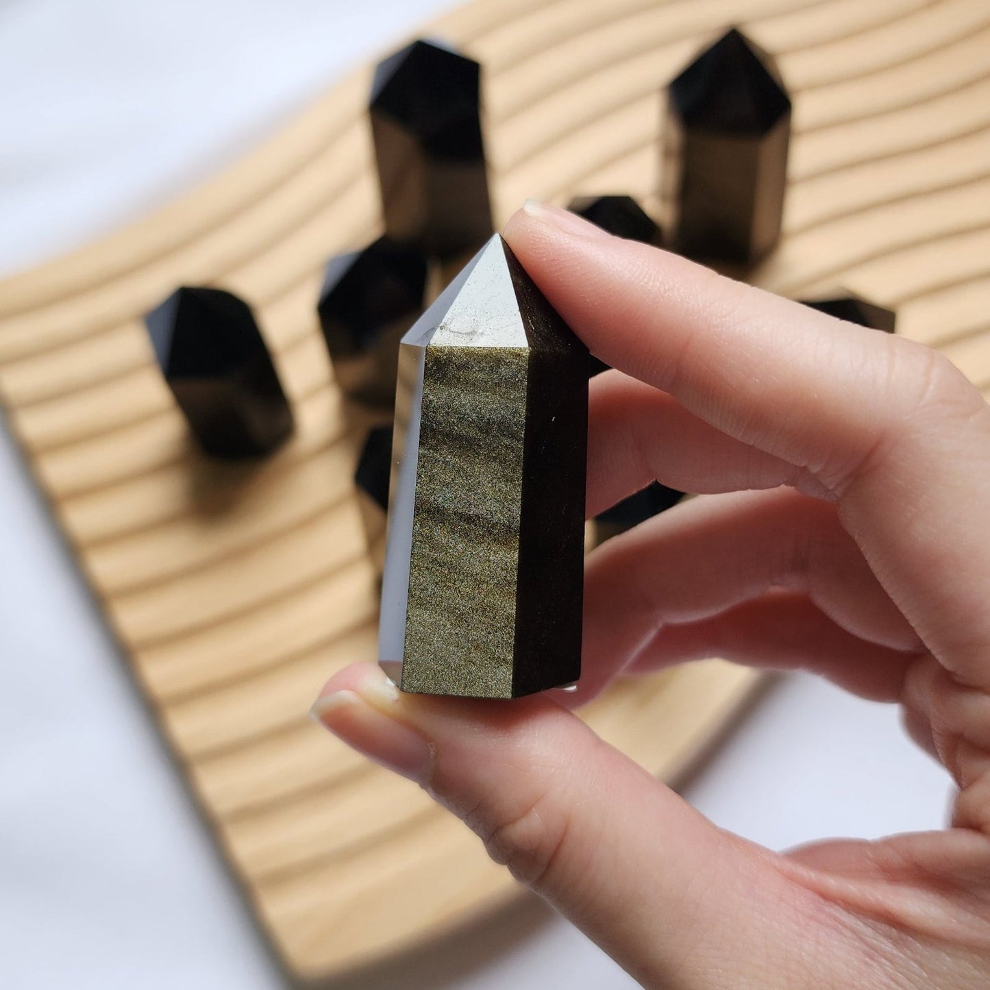 Golden Obsidian Towers