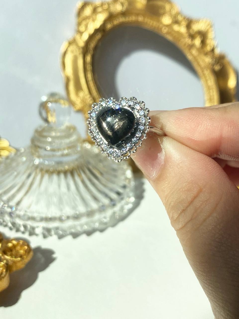 Hypersthene Rings