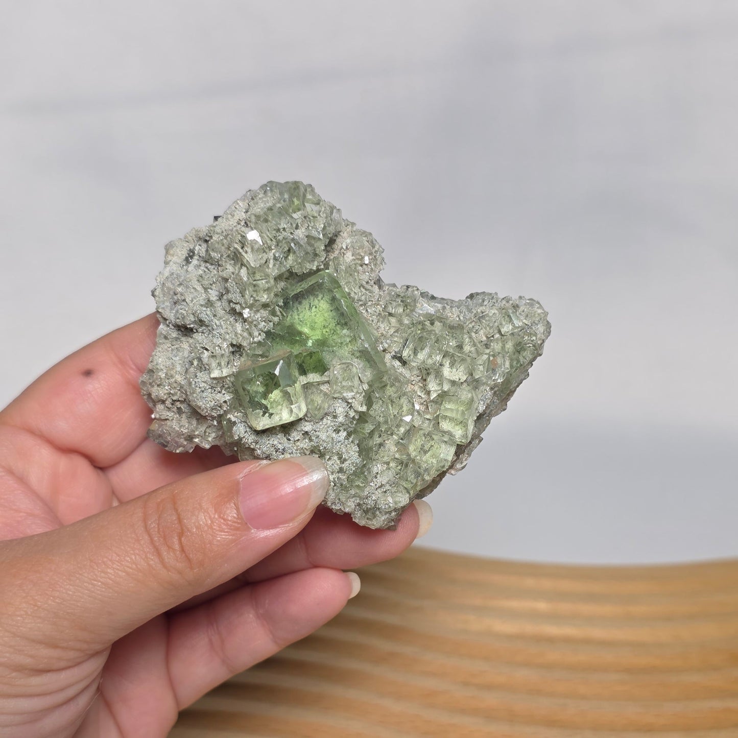 (RARE) Jelly Green Fluorite Raw Speciemen