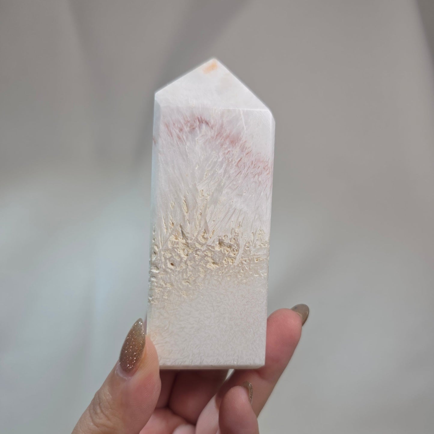 Pink Scolecite Towers