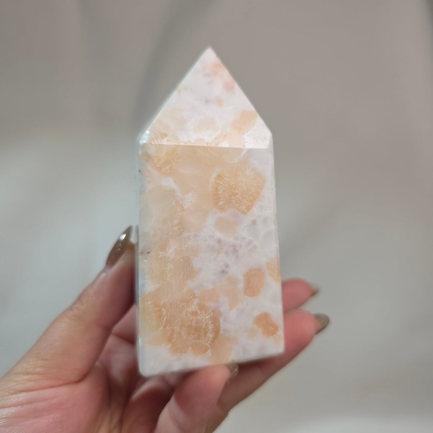 Pink Scolecite Towers