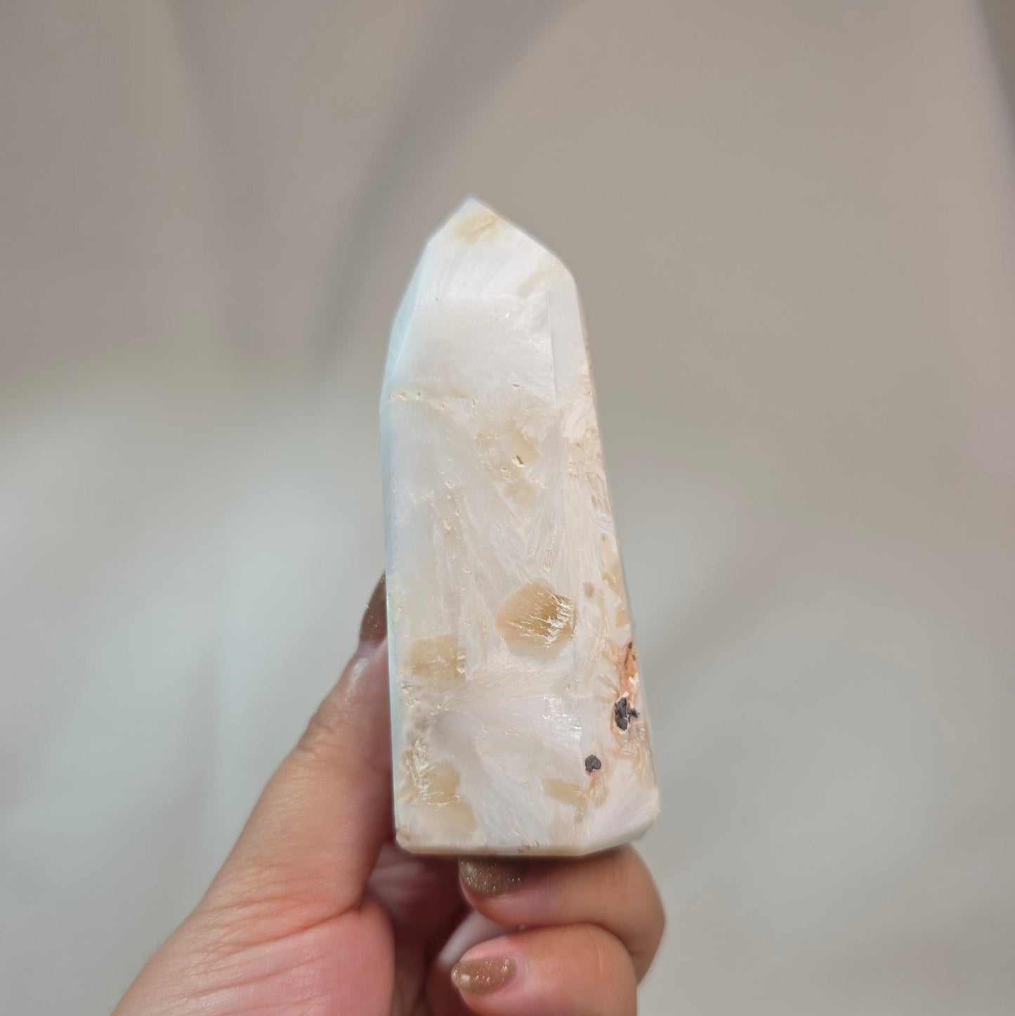 Pink Scolecite Towers