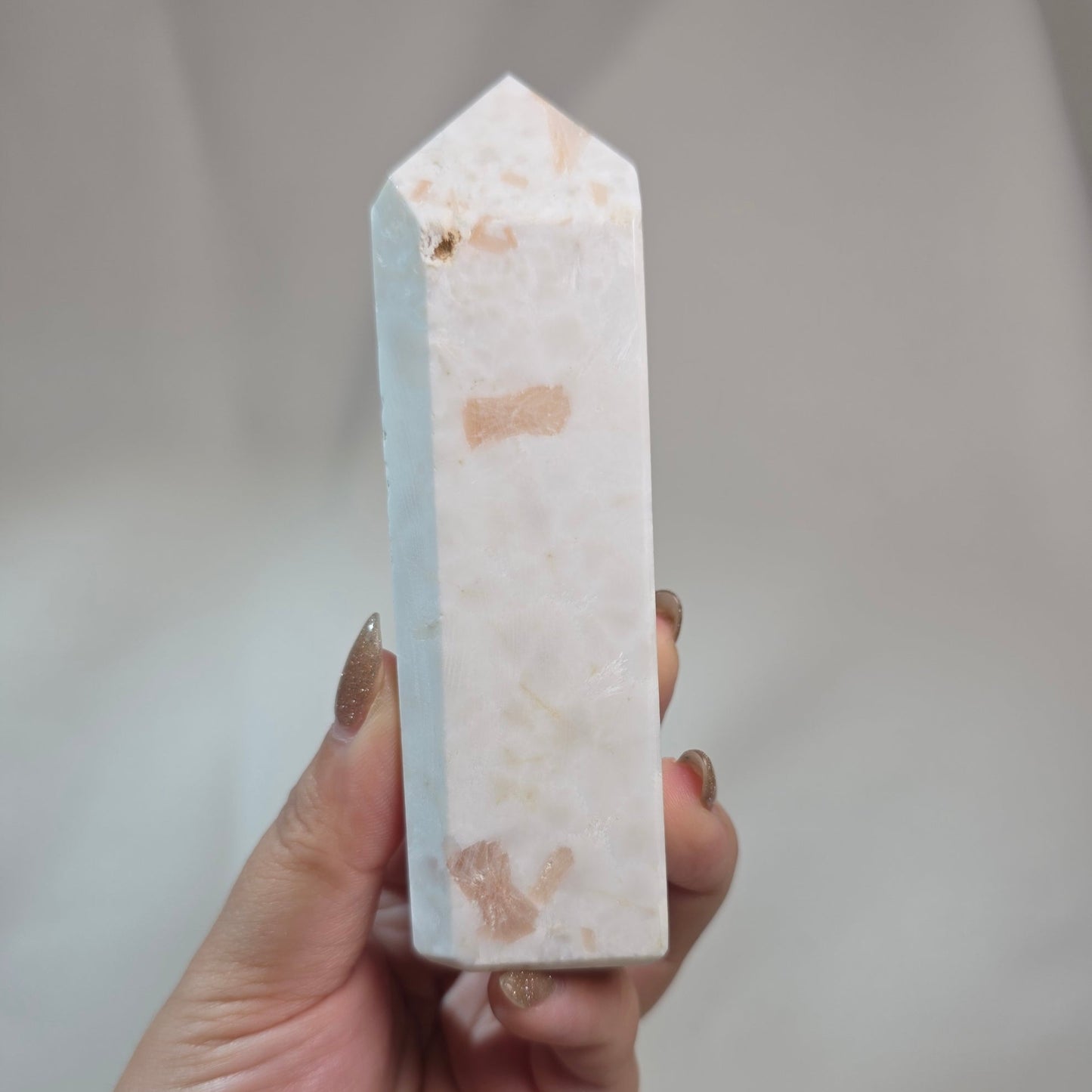 Pink Scolecite Towers