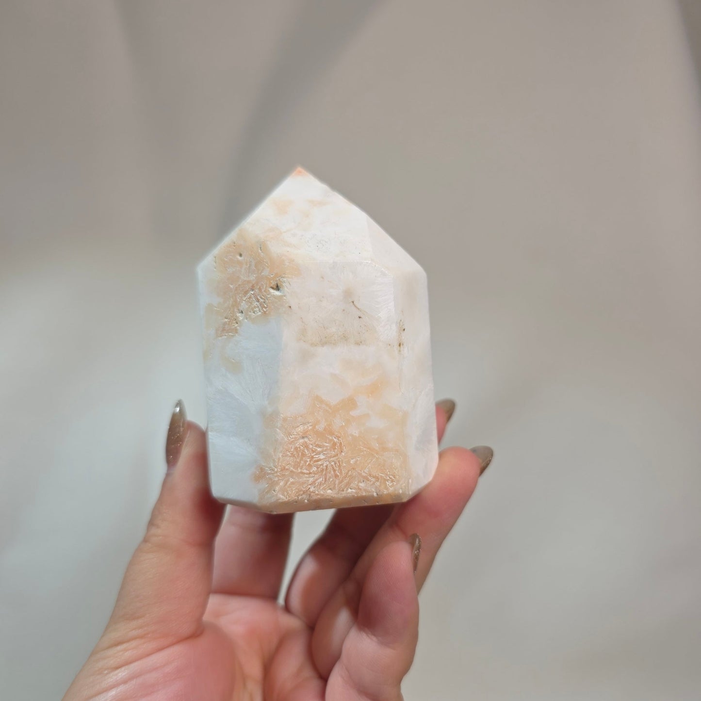 Pink Scolecite Towers