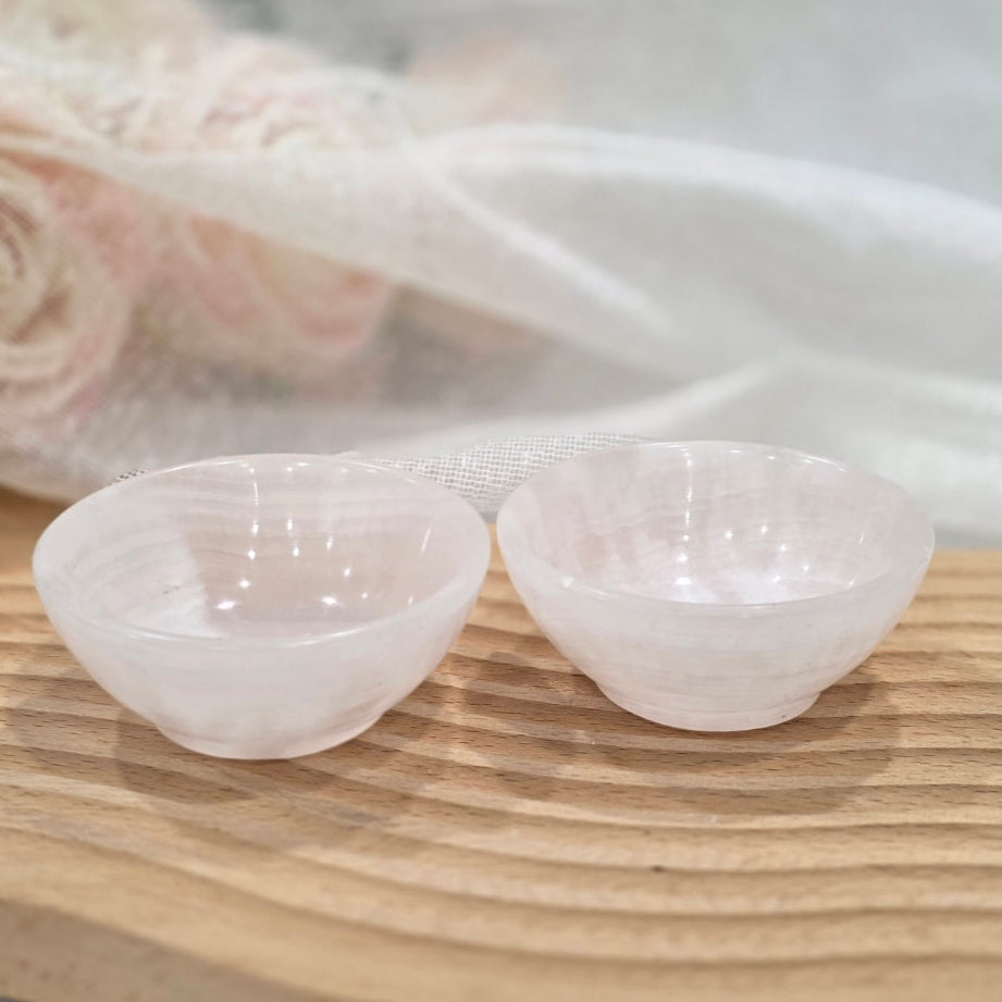 Pink (Mangano) Calcite Bowl