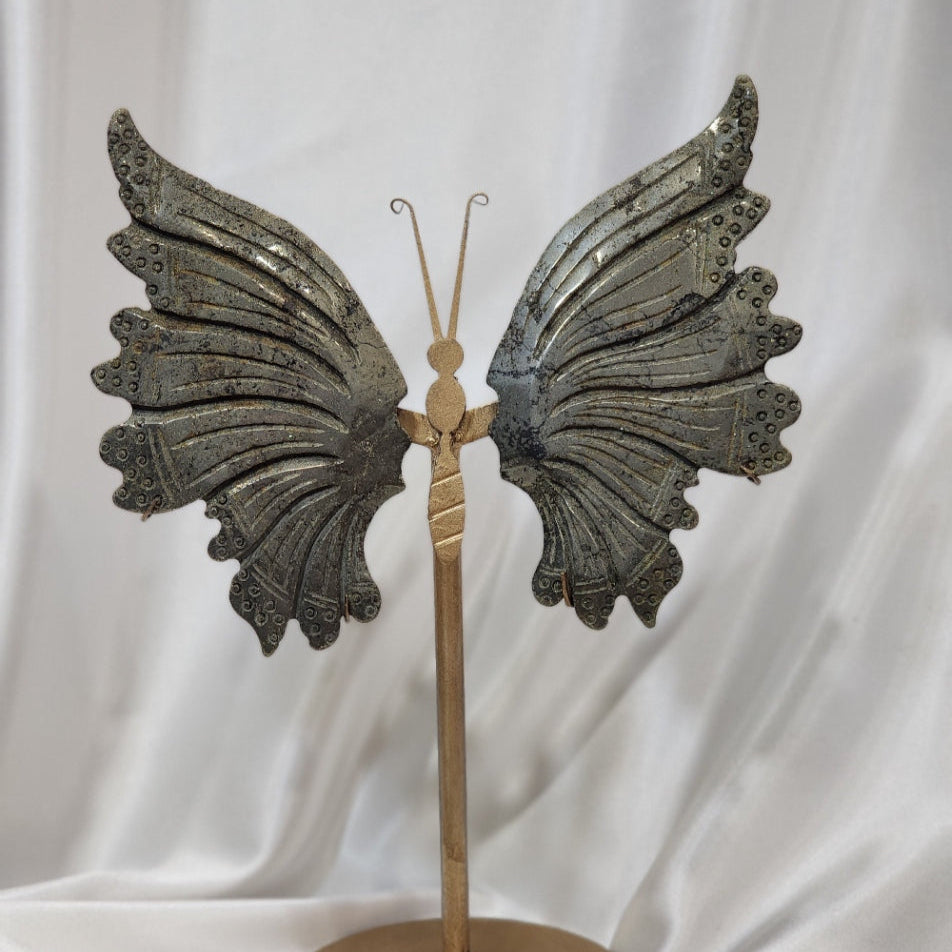 Large Butterfly Wings on Stand
