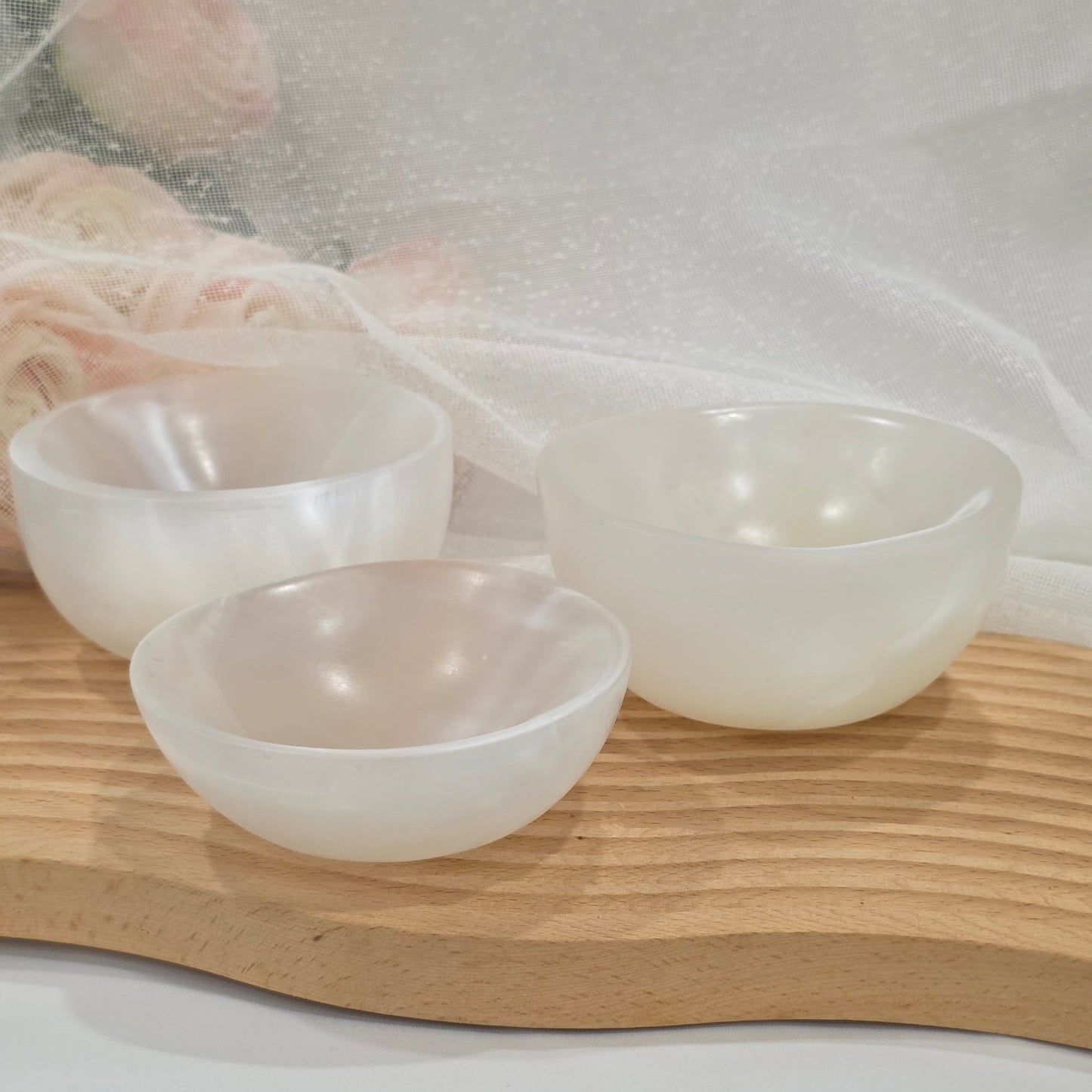 Selenite Bowls & Plates