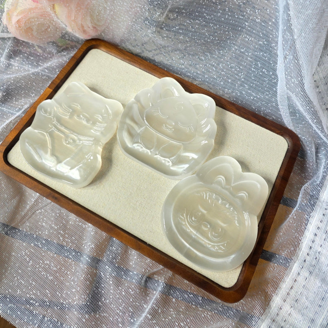Selenite Carving Plate