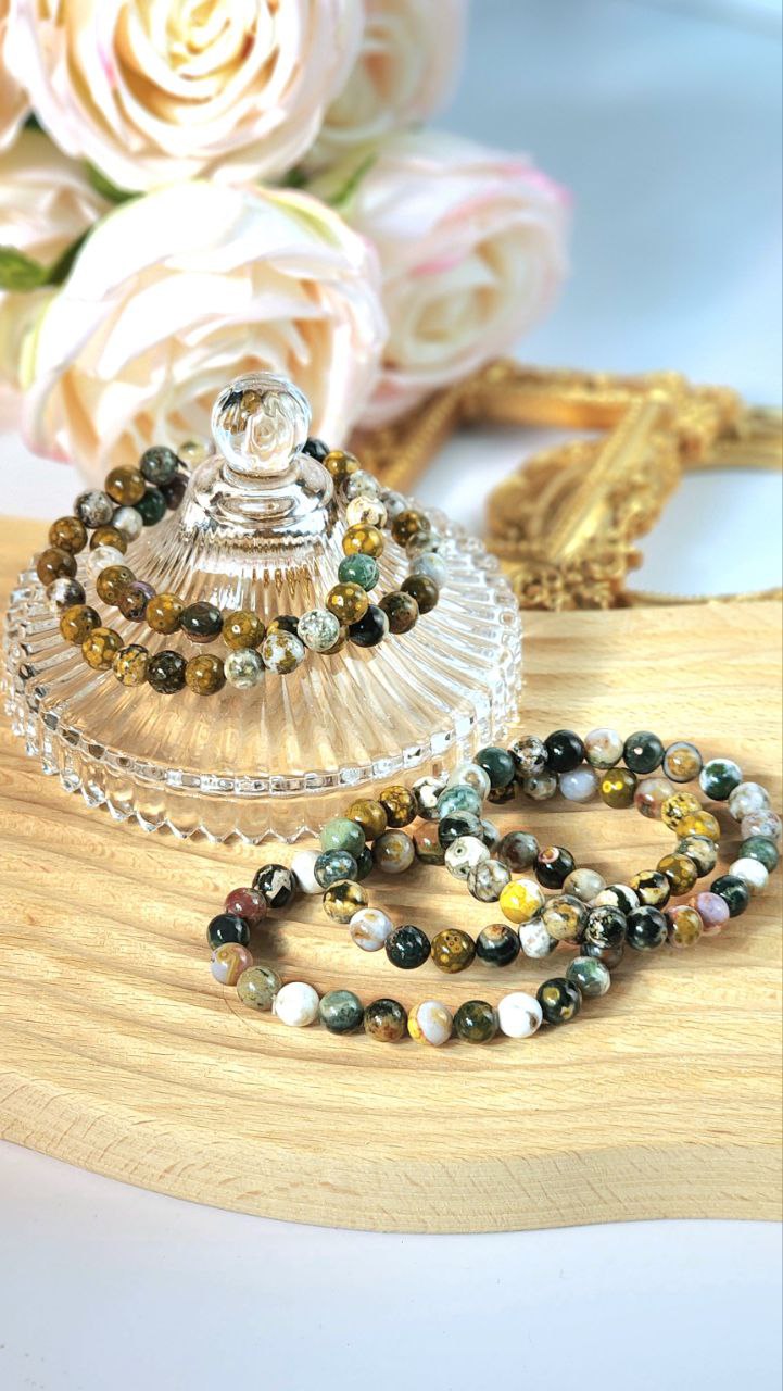 Ocean Jasper Bracelets (Colourful)