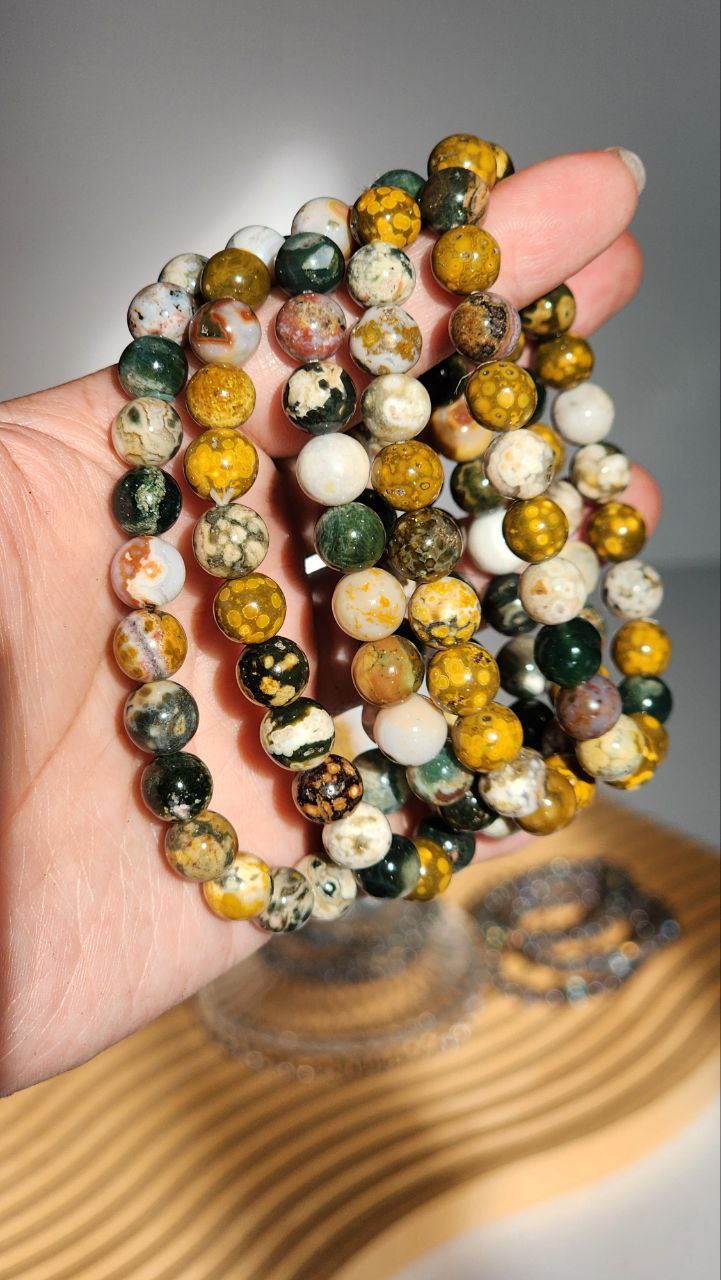 Ocean Jasper Bracelets (Colourful)