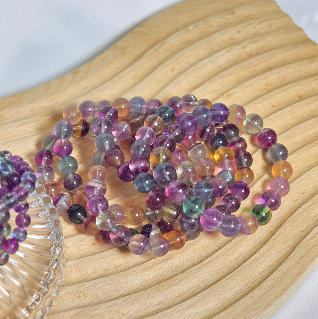 Colourful Fluorite Bracelets