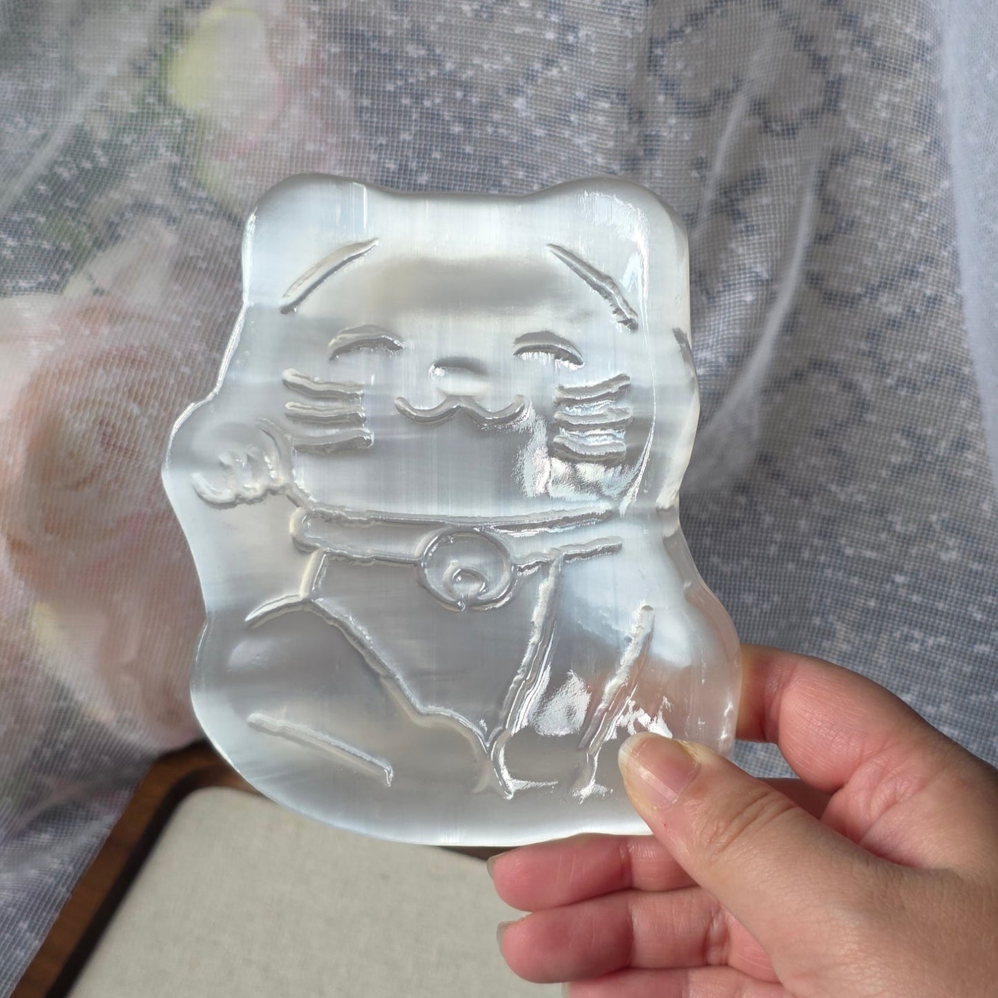Selenite Carving Plate
