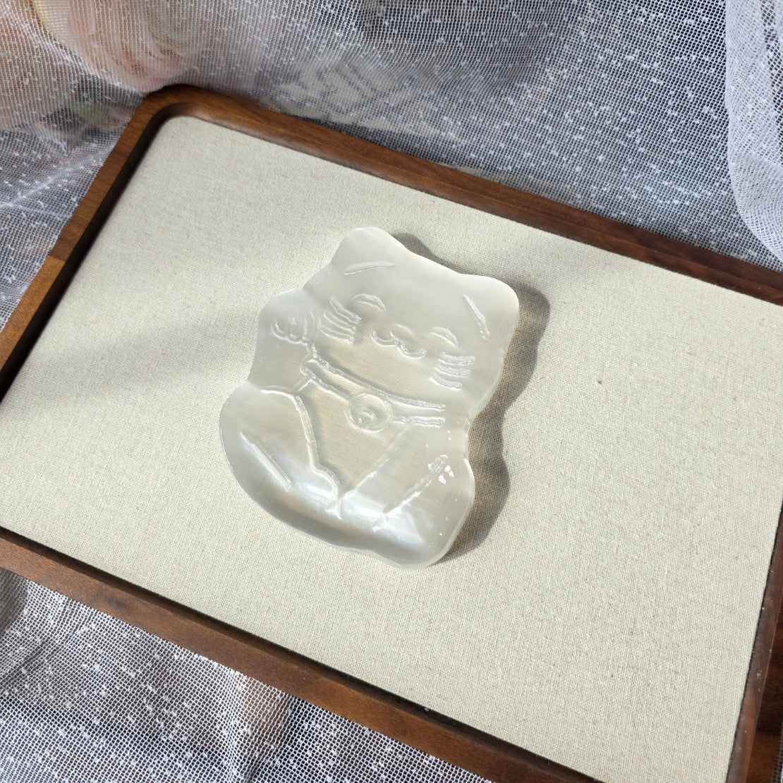 Selenite Carving Plate
