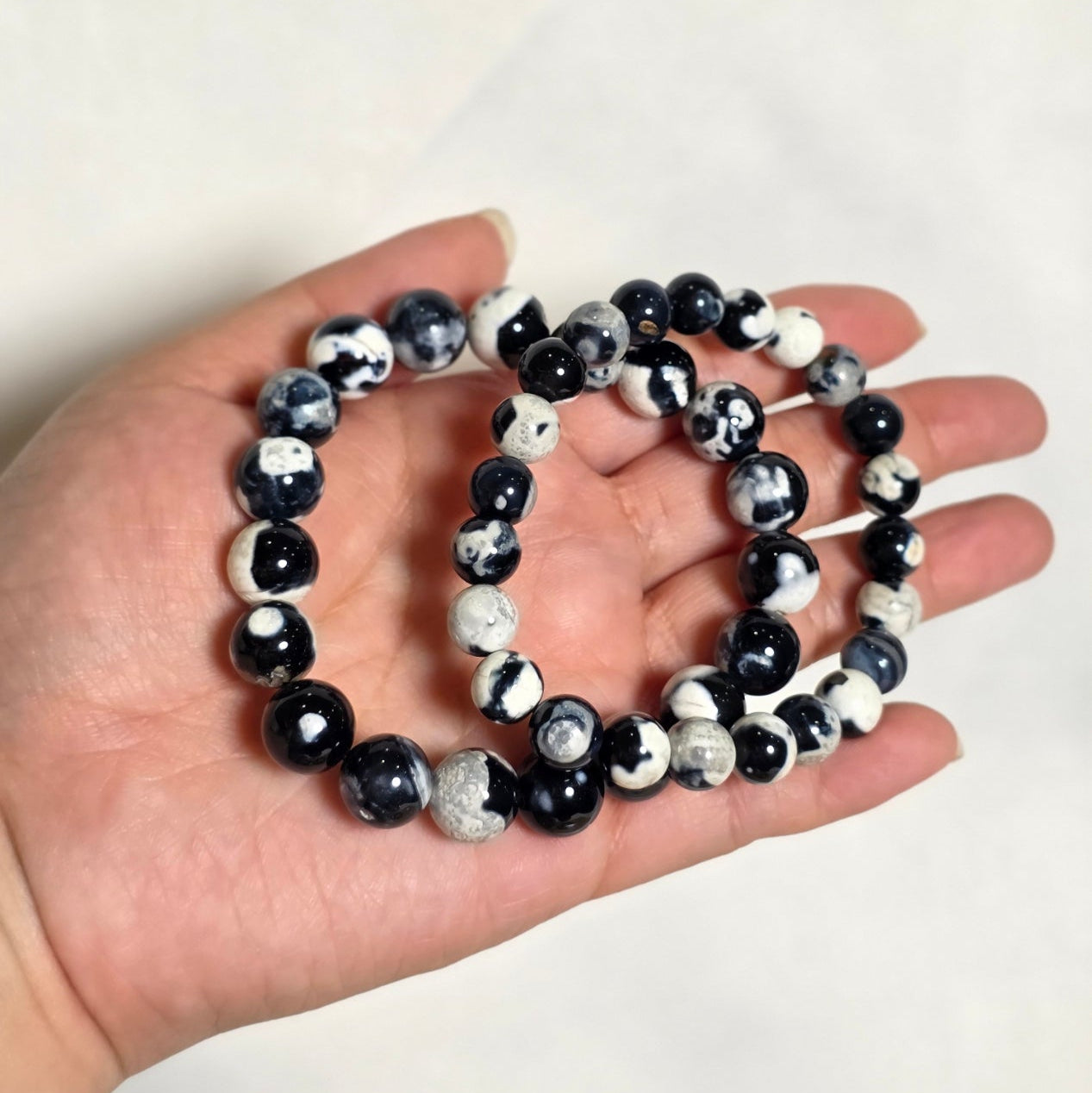 Orca Agate Bracelet