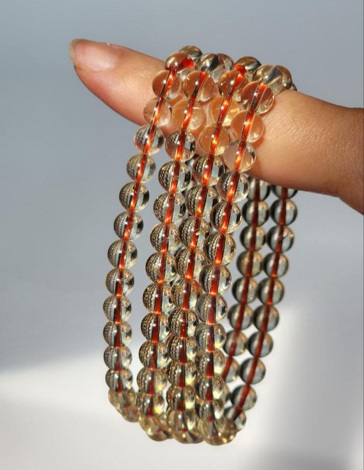 *Premium* Clear Citrine Bracelets