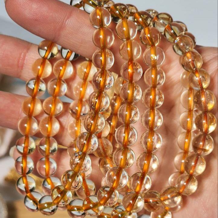 *Premium* Clear Citrine Bracelets