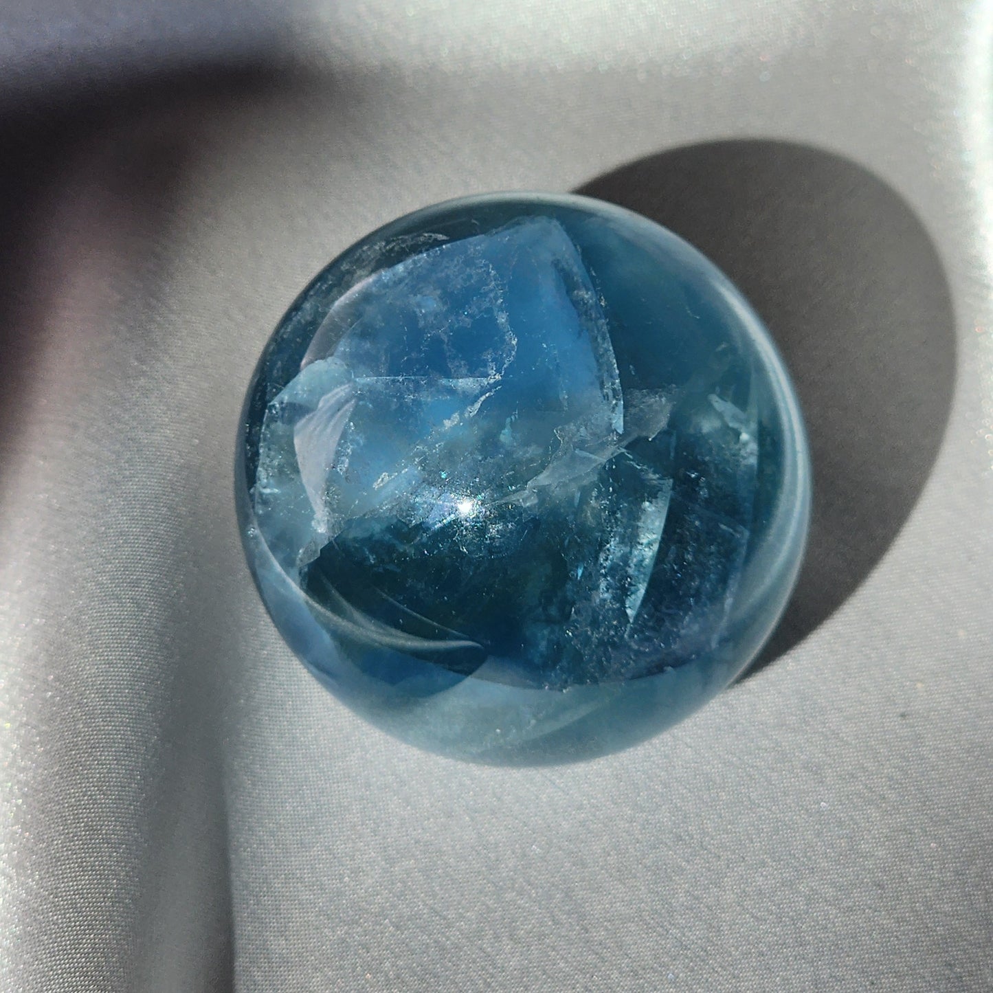 Blue Fluorite Spheres