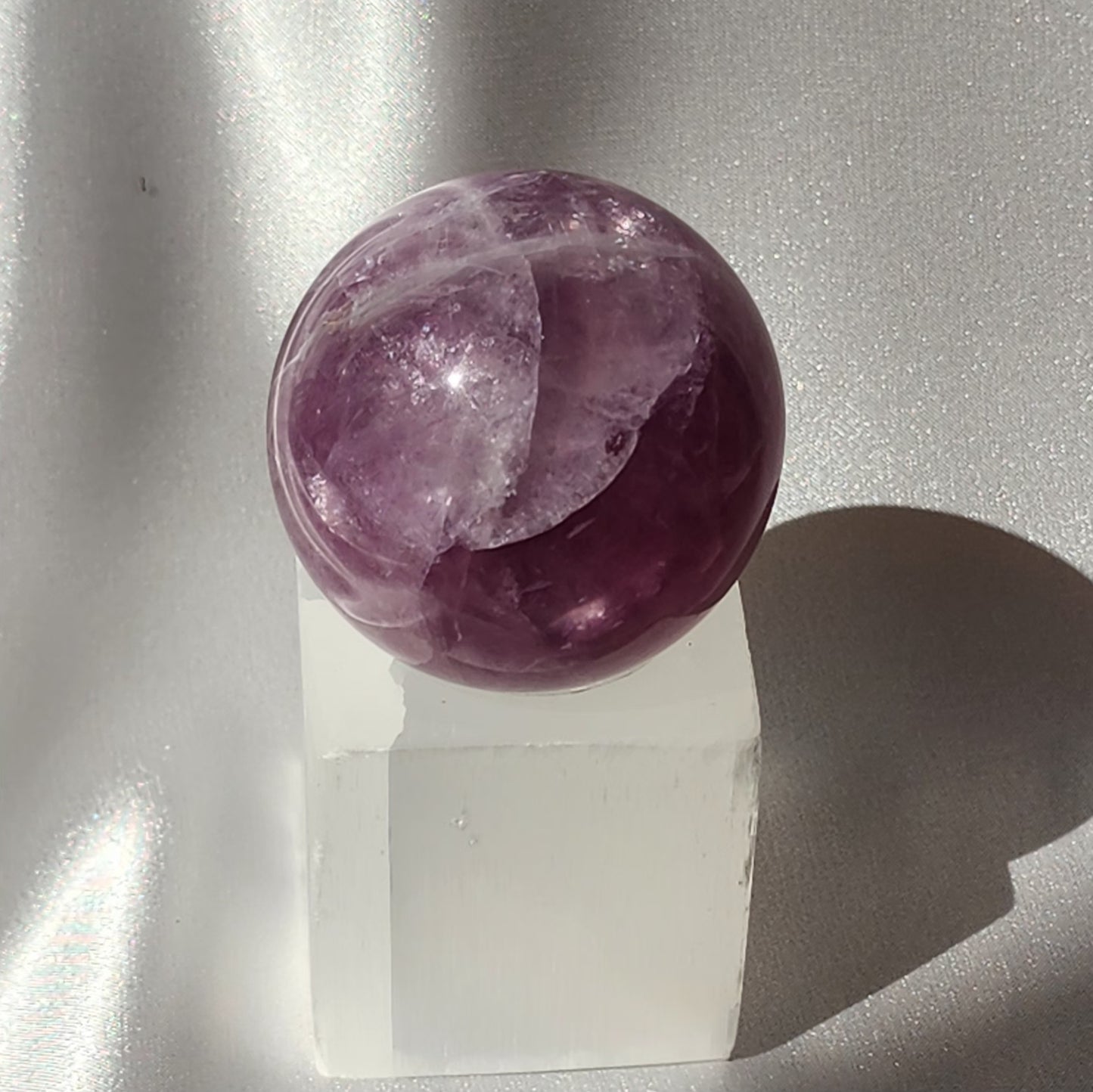 Rainbow Fluorite Spheres