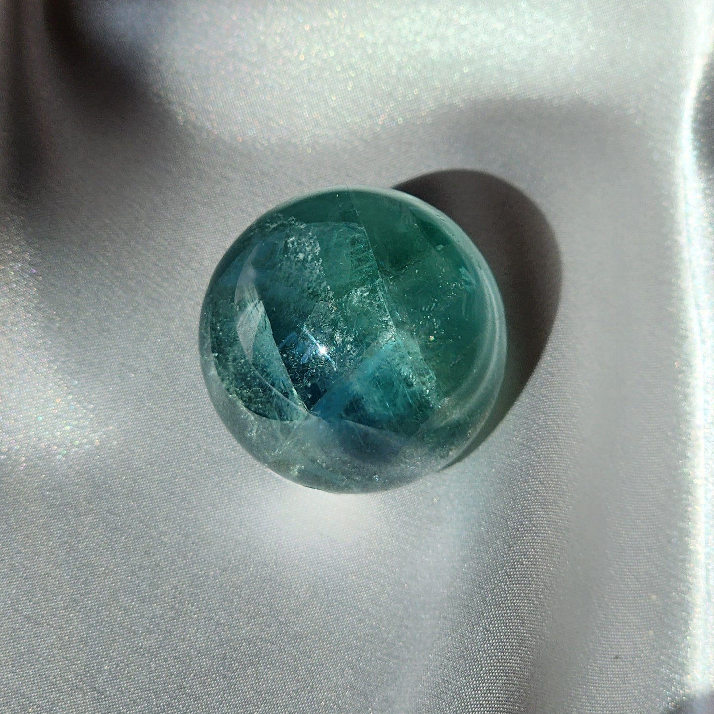 Blue Fluorite Spheres