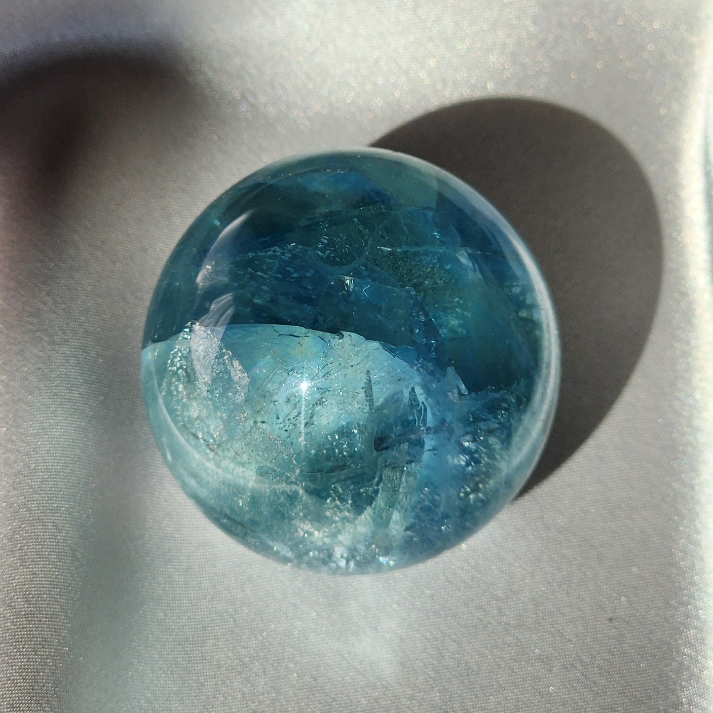 Blue Fluorite Spheres