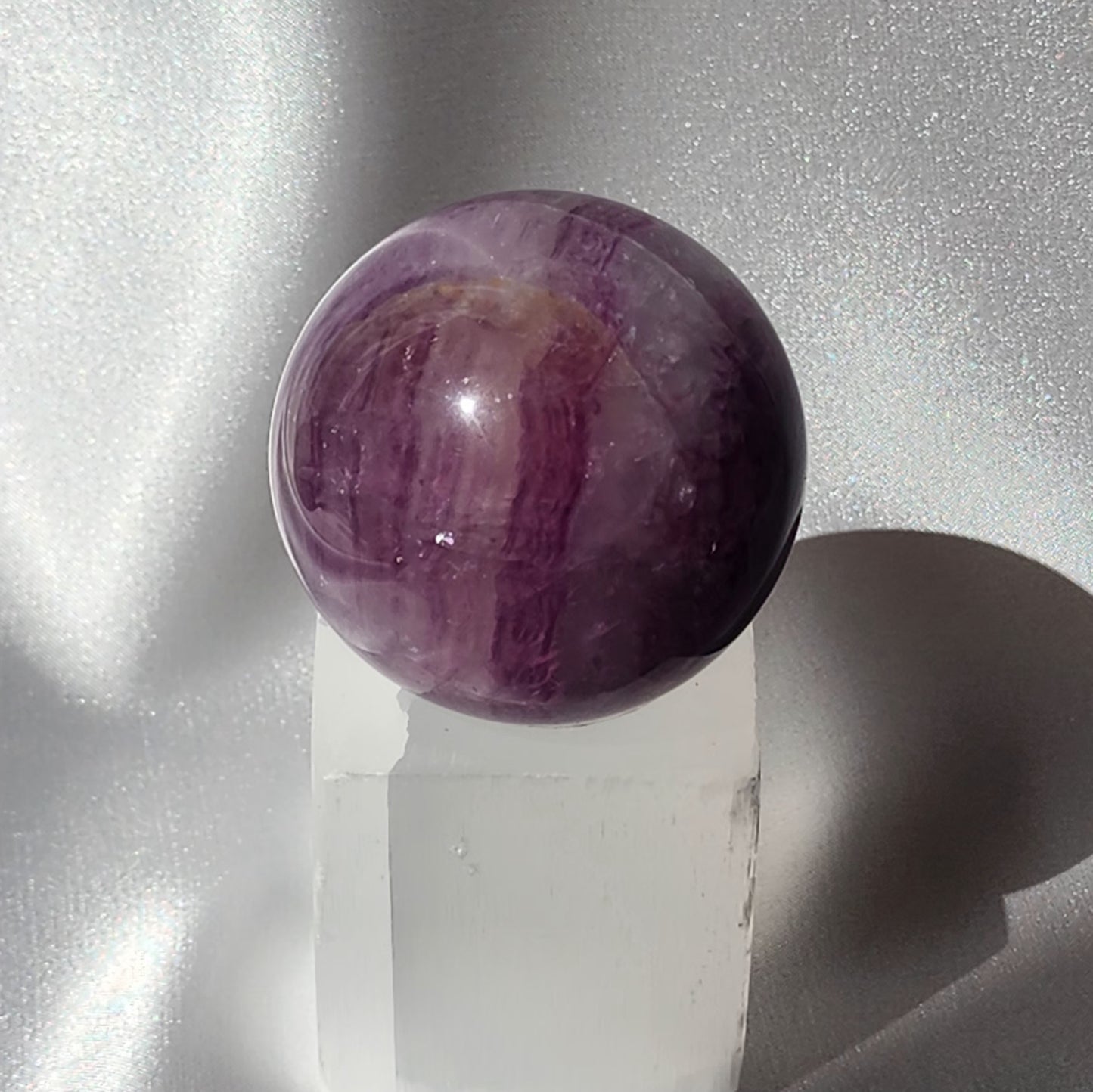 Rainbow Fluorite Spheres