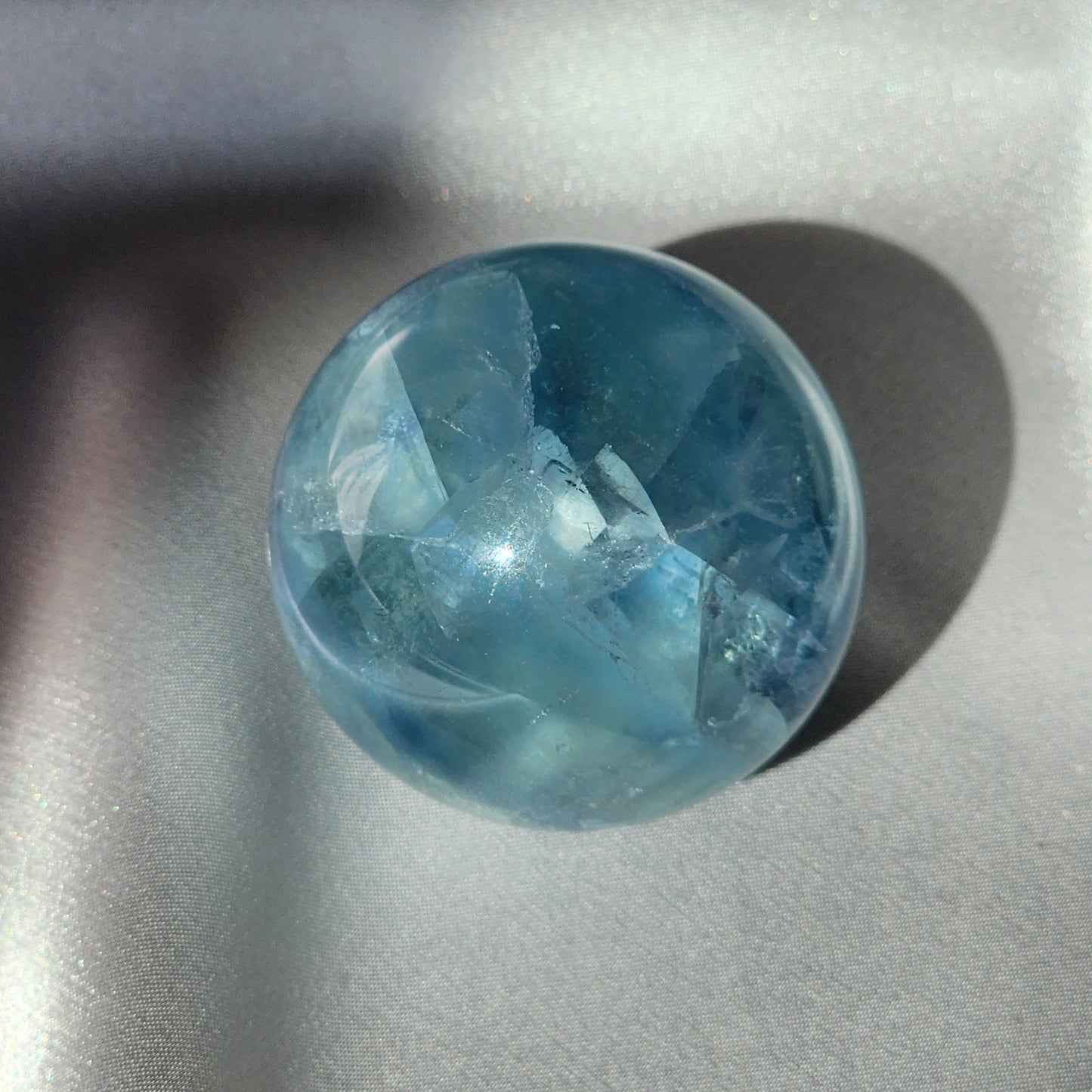 Blue Fluorite Spheres