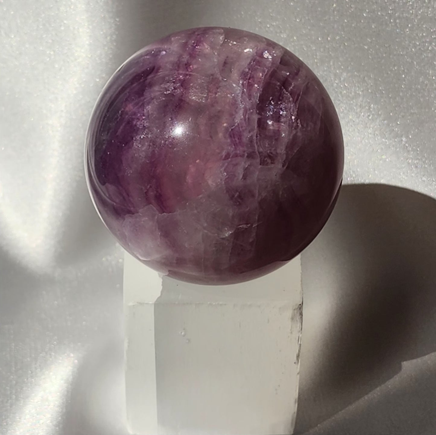 Rainbow Fluorite Spheres