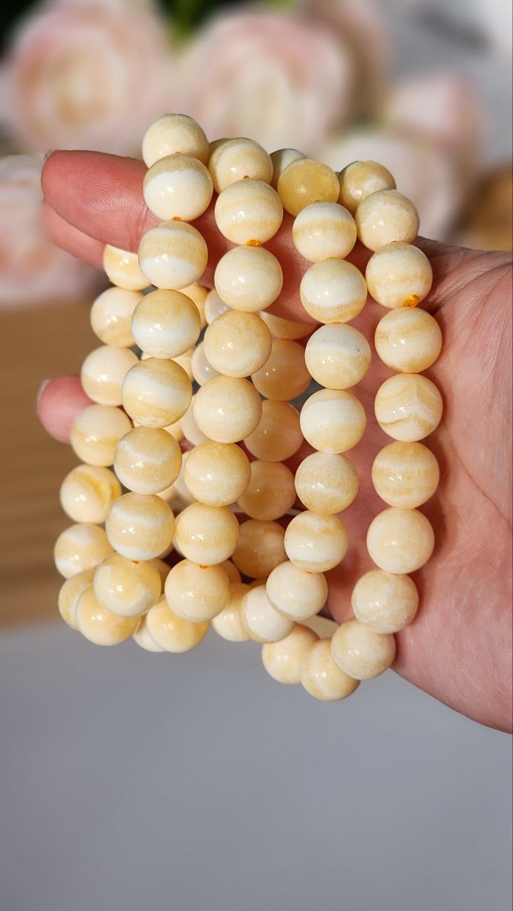 Yellow Calcite Bracelets